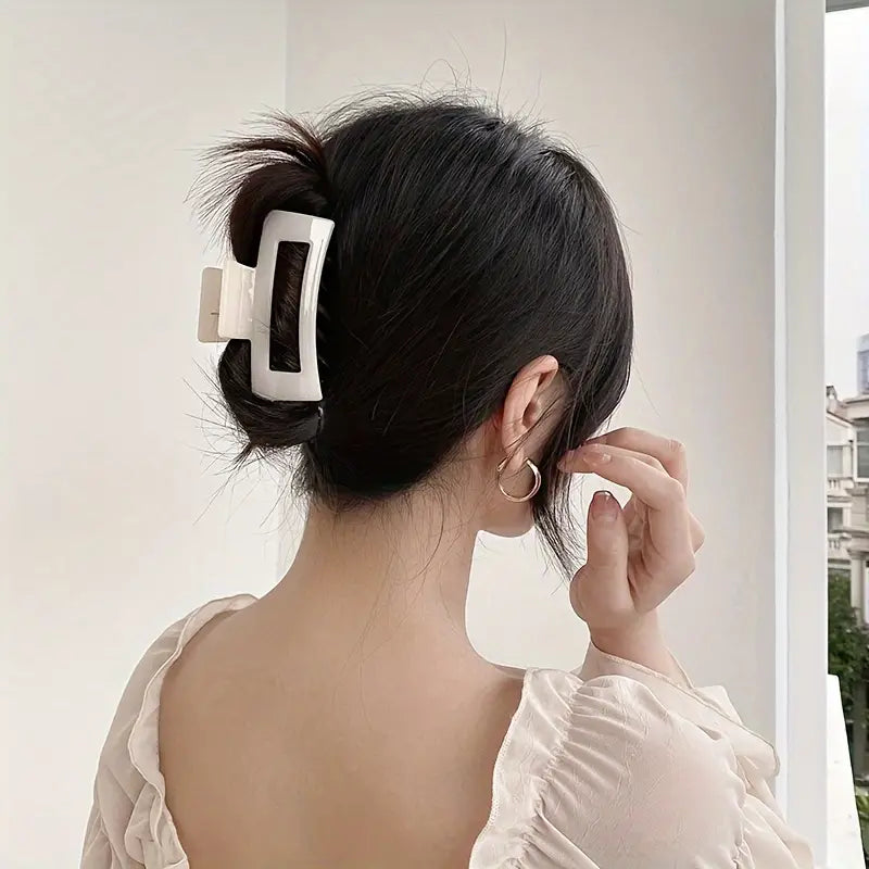 Hair Clip Simple Solid Color