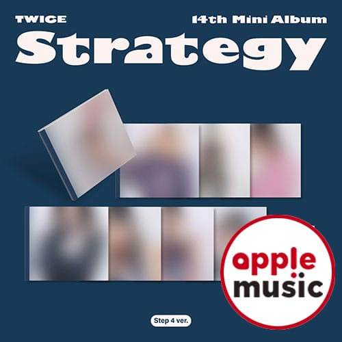 TWICE – 14th Mini Album [STRATEGY] (Step4 ver.) (Set) + applemusic POB