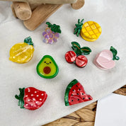 Mini Hair Clip Set of 2 Fruit