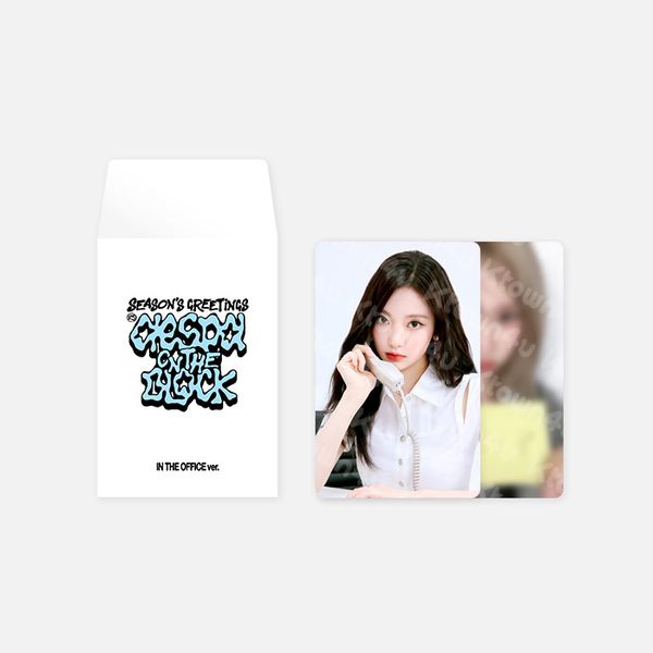 [PRE-ORDER] 2025 SM ARTIST SEASON’S GREETINGS 31 RANDOM TRADING CARD SET (aespa Ver.) 2 Versions