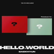 EXO Baekhyun 4th Mini Album "HELLO, WORLD"