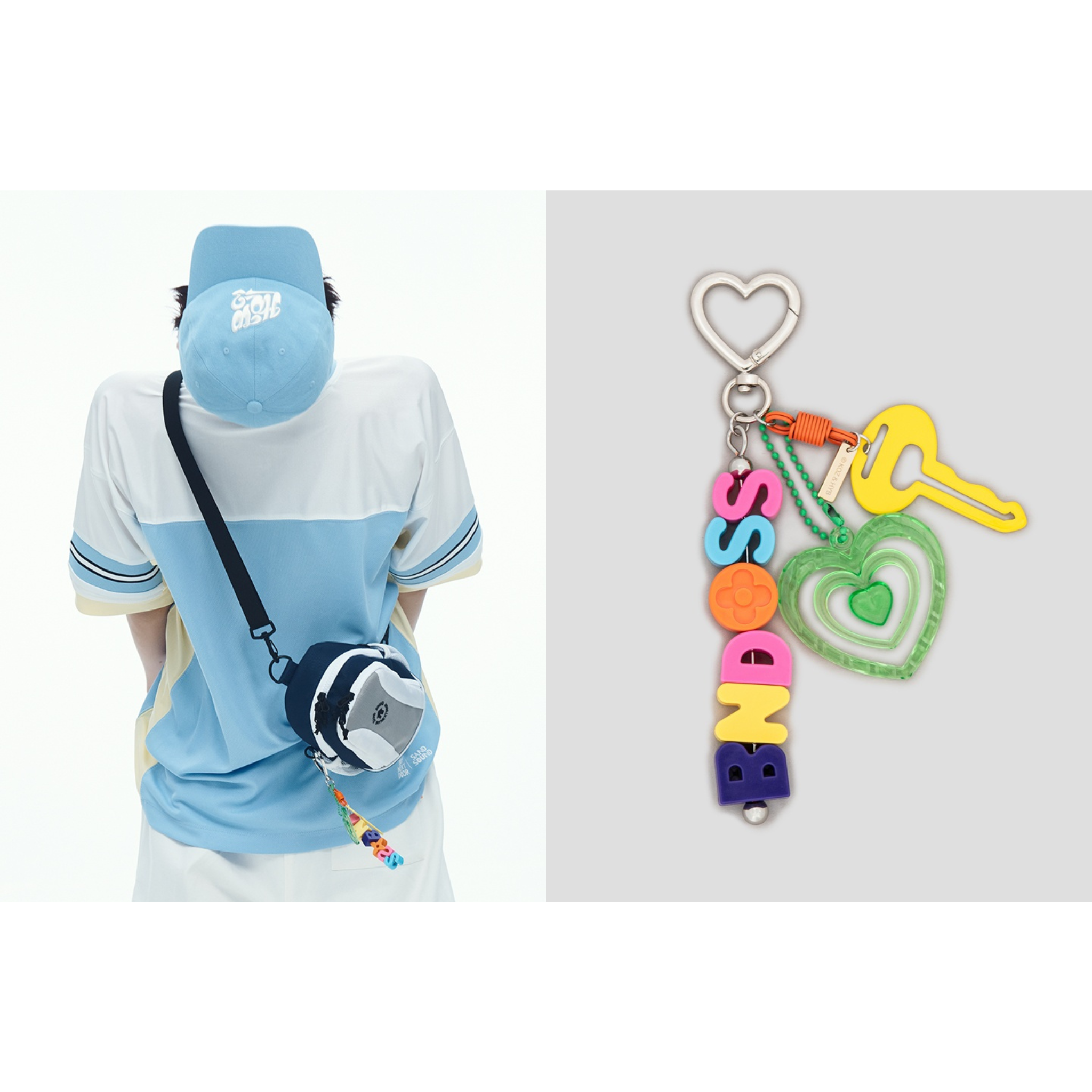 BOYNEXTDOOR X SS - Color Block Keyring