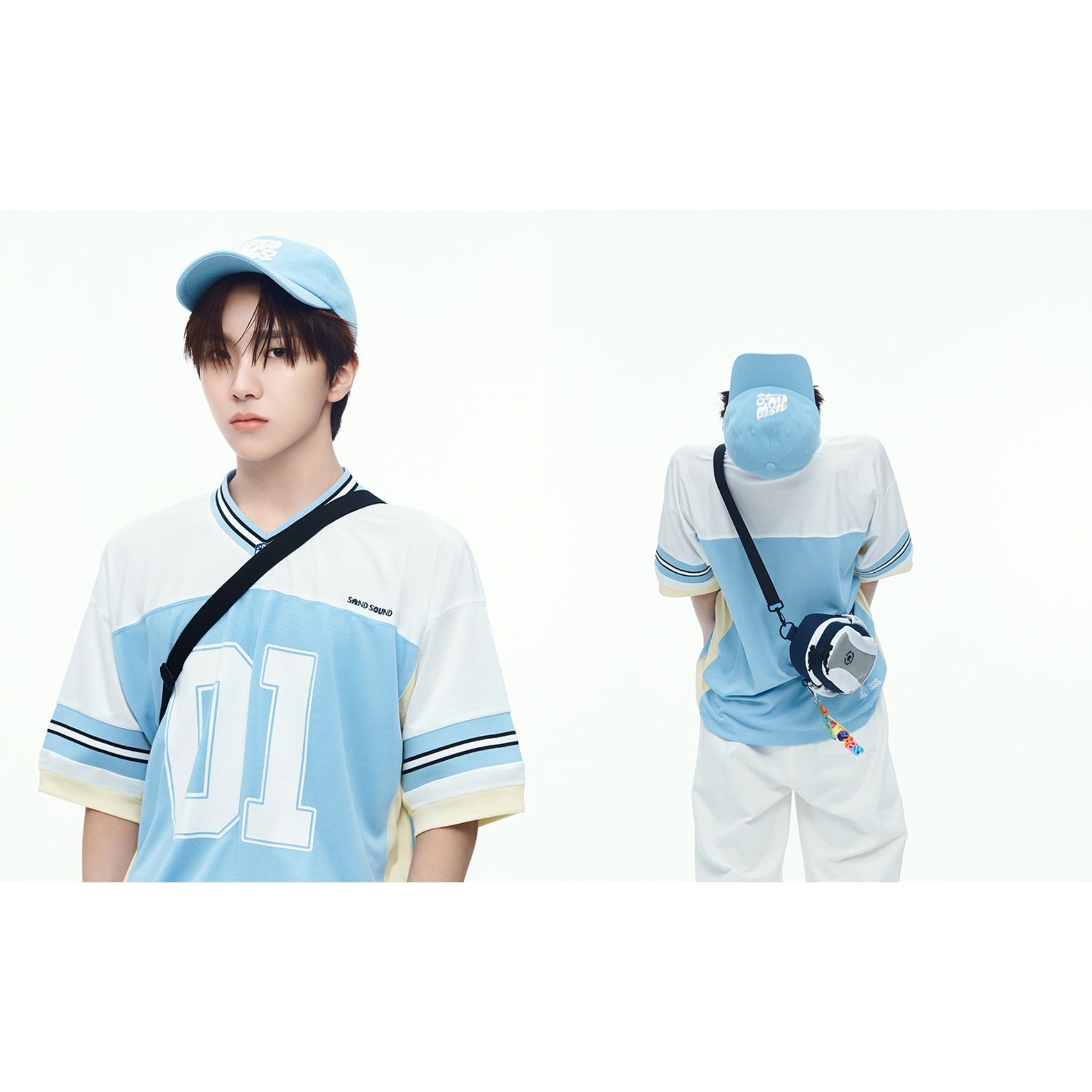 BOYNEXTDOOR X SS - HOW Embroidery Ballcap (Light Blue)