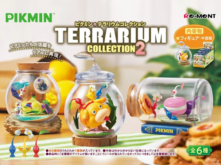 Re-ment Pikmin Terrarium Collection Vol.2