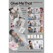 WayV 5th Mini Album "Give Me That" (Digipack Ver.)