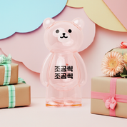 Coin Bank - Pink Bear