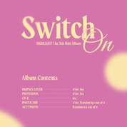 HIGHLIGHT - THE 5TH MINI ALBUM [SWITCH ON] (DIGIPACK VER.)