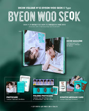 DICON VOLUME N°23 BYEON WOO SEOK