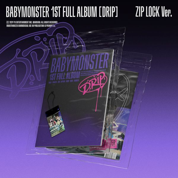 BABYMONSTER - 1ST FULL ALBUM [DRIP] ZIP LOCK VER.