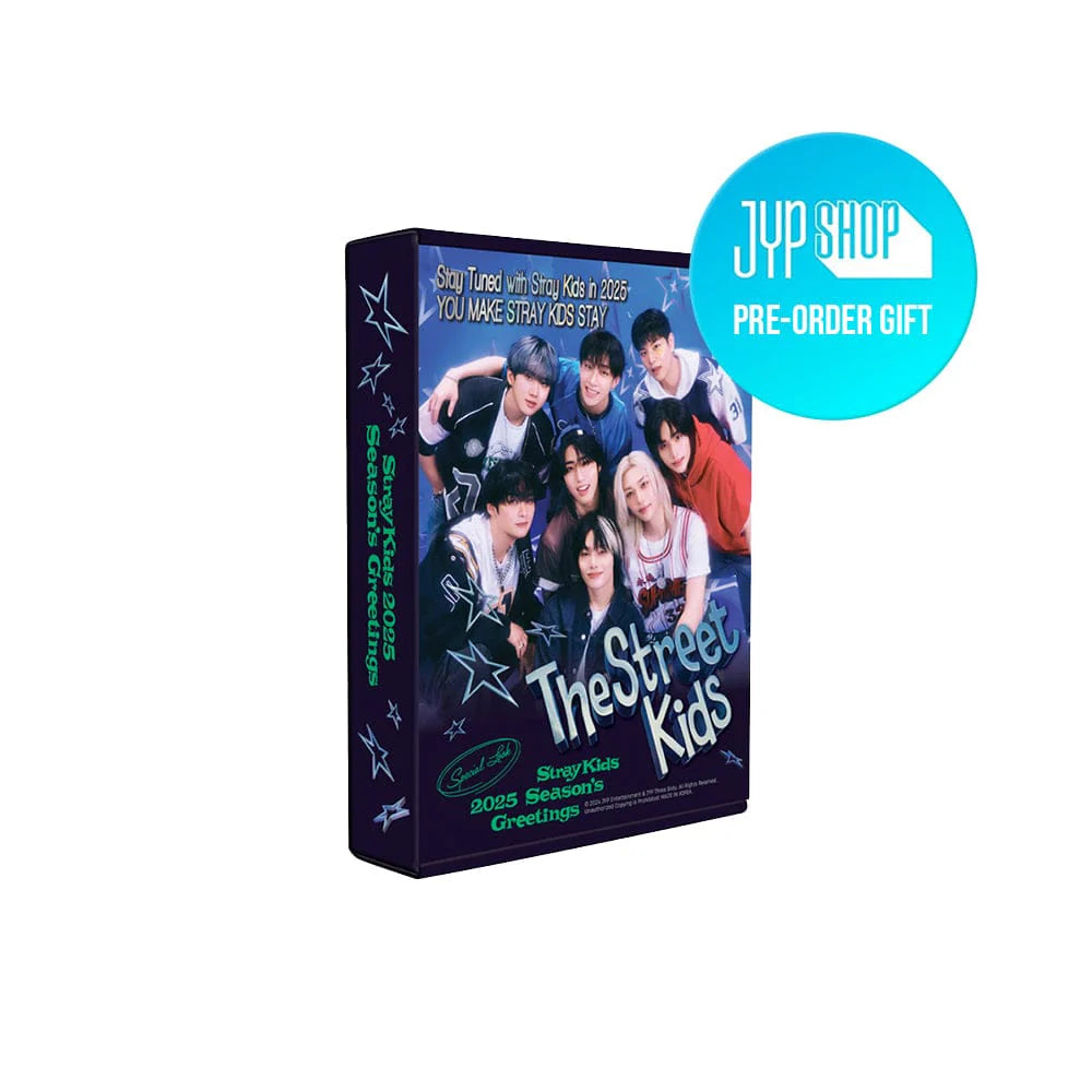 [Reward] STRAY KIDS - 2025 SEASON'S GREETINGS [THE STREET KIDS] + JYP SHOP or SOUND WAVE POB