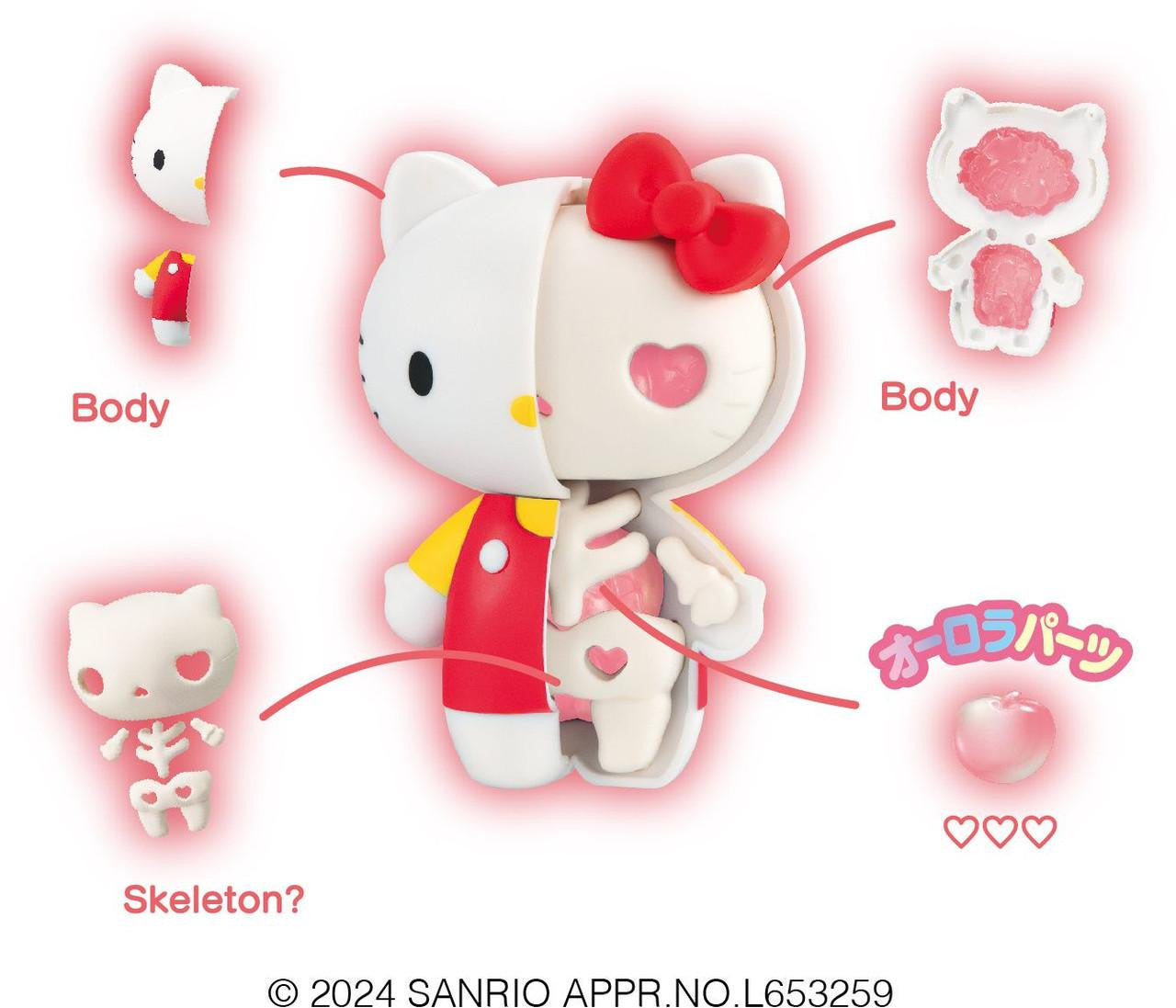 MegaHouse Kaitai Puzzle Fantasy Sanrio Characters Pure Pink Mix