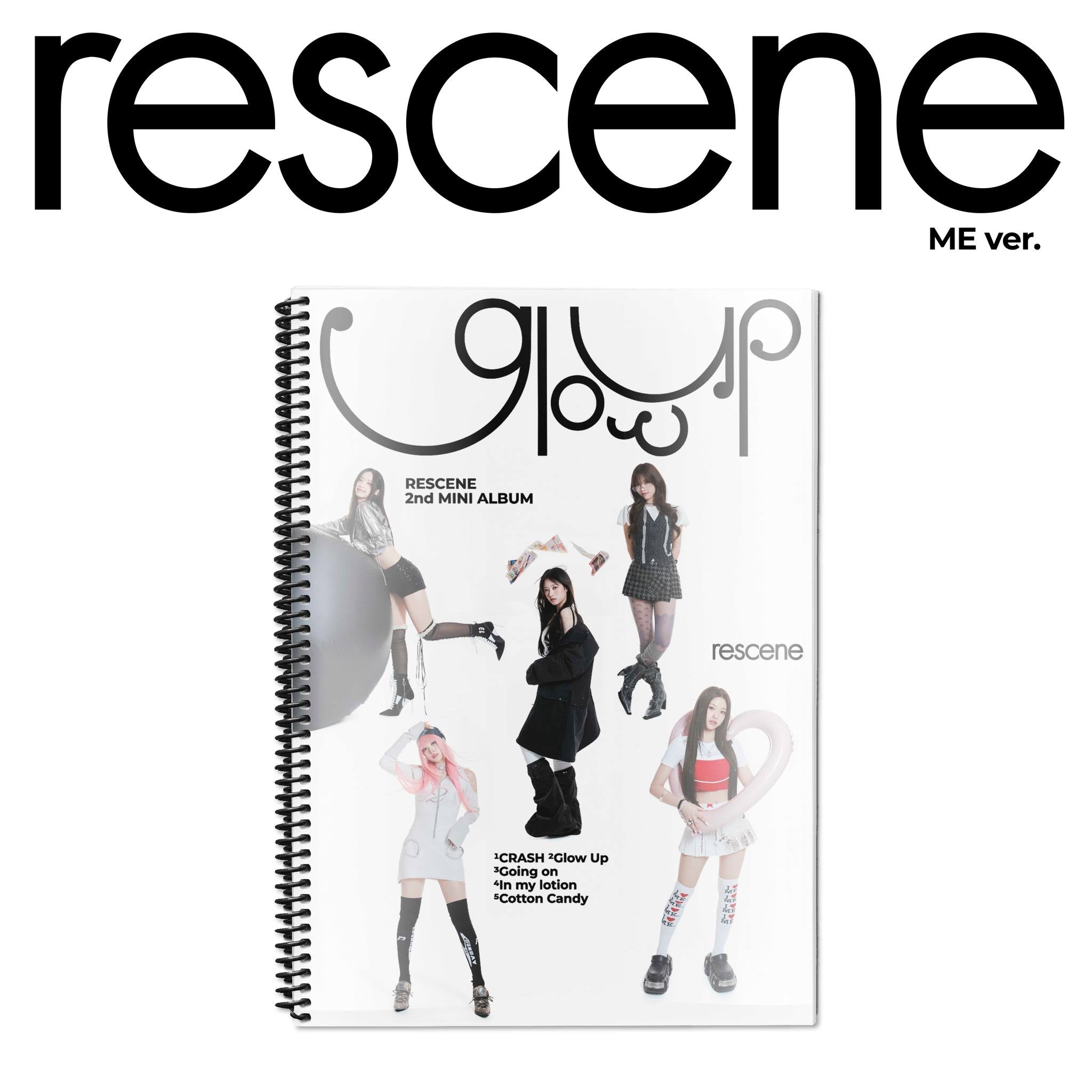 RESCENE 2nd Mini Album "GLOW UP" (ME Ver.)