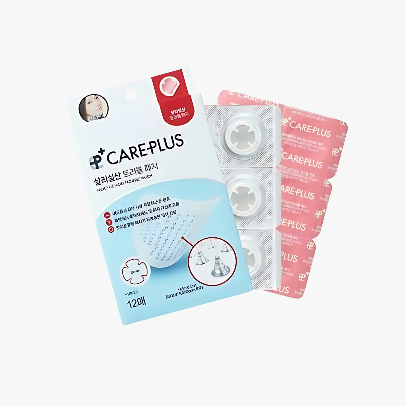 CARE PLUS - Salicylic Acid Trouble Patch 12pcs