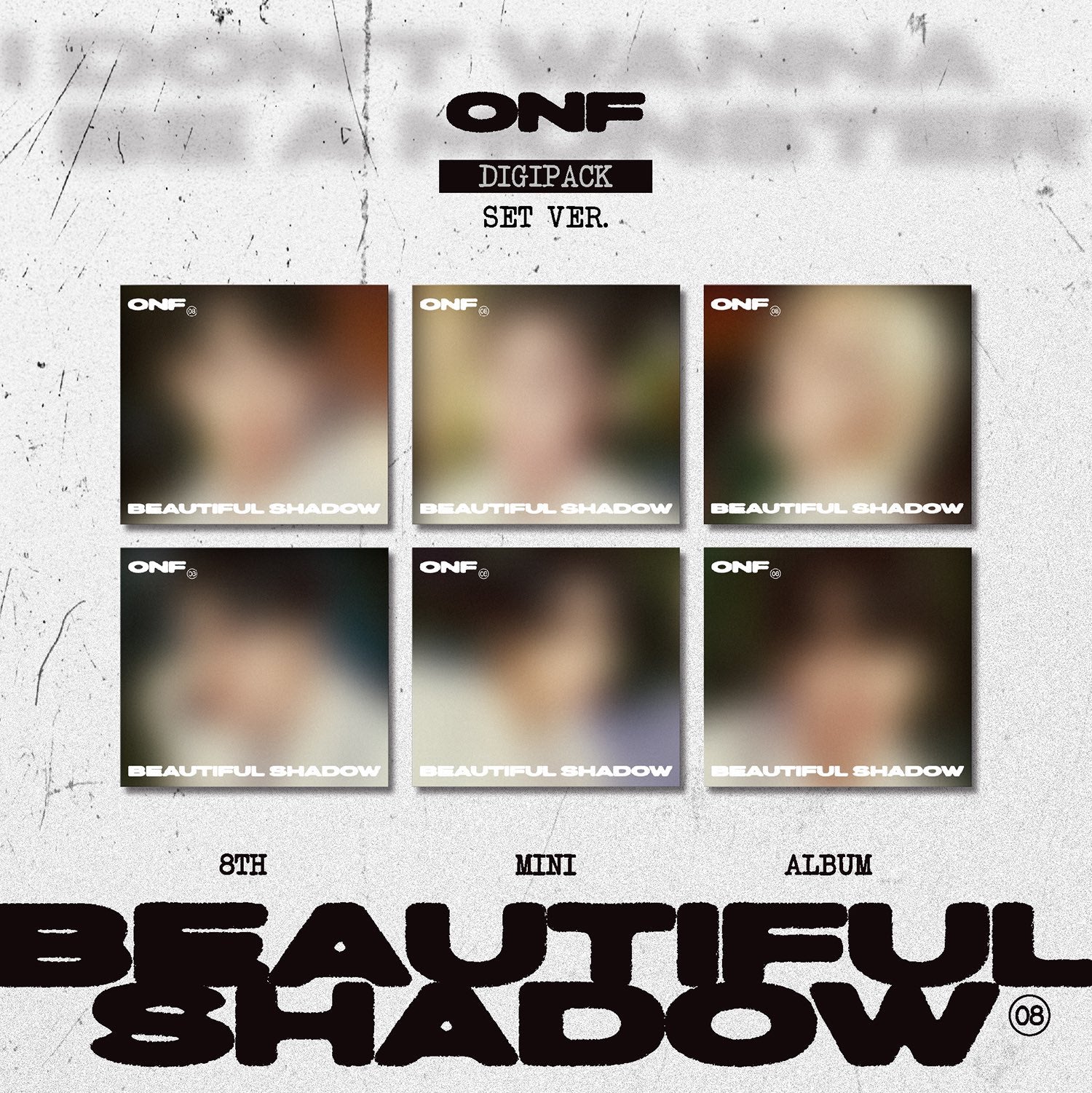 ONF - 8TH MINI ALBUM [BEAUTIFUL SHADOW] (DIGIPACK)