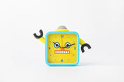 Robot Face Desk Clock (Blue)