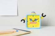 Robot Face Desk Clock (Blue)