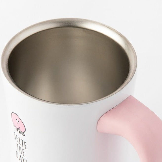 MUG CUP W/CAP PINK