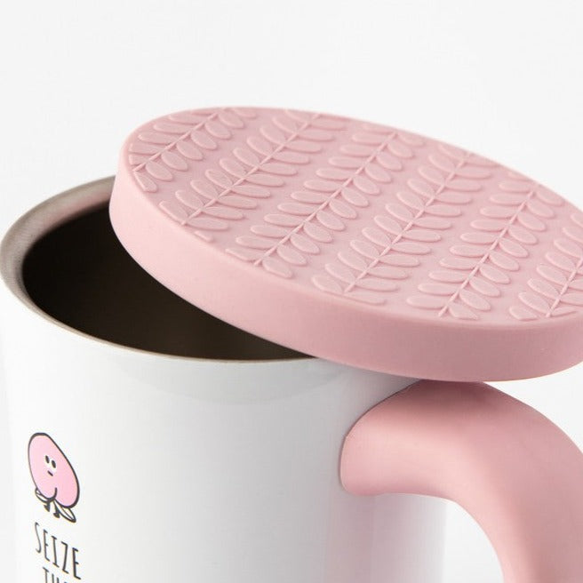 MUG CUP W/CAP PINK