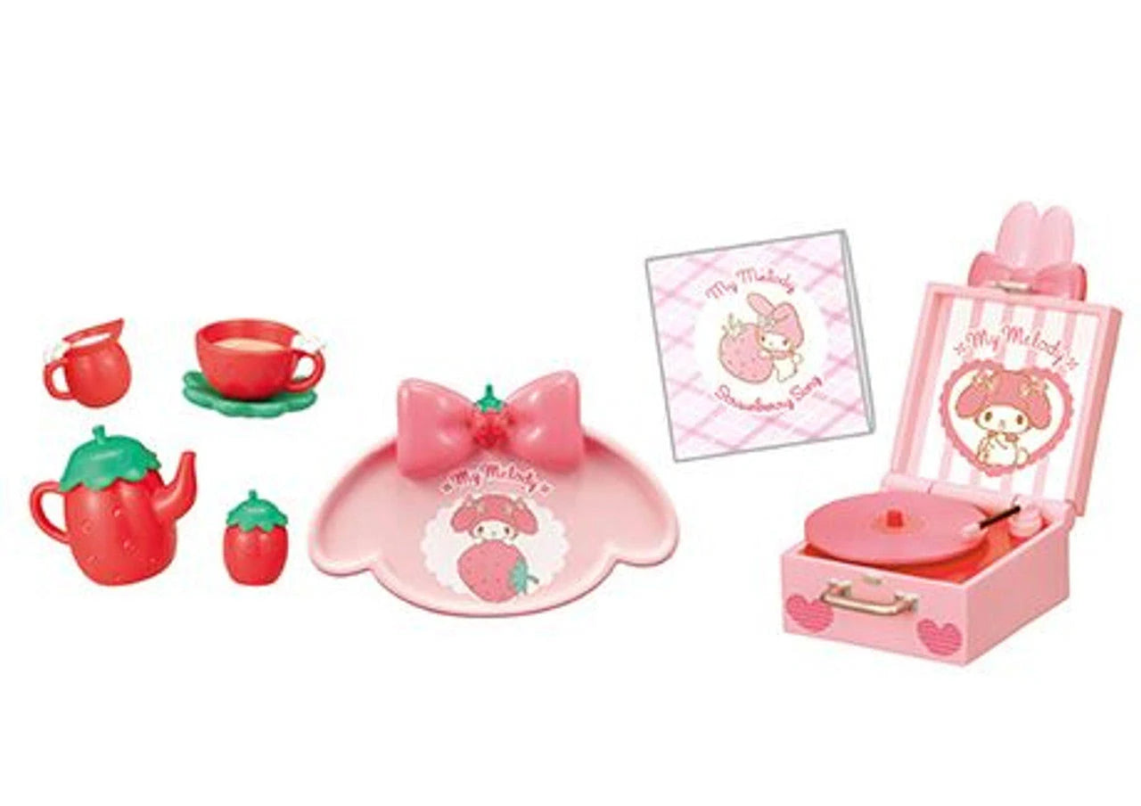 Re-ment My Melody's Strawberry Room