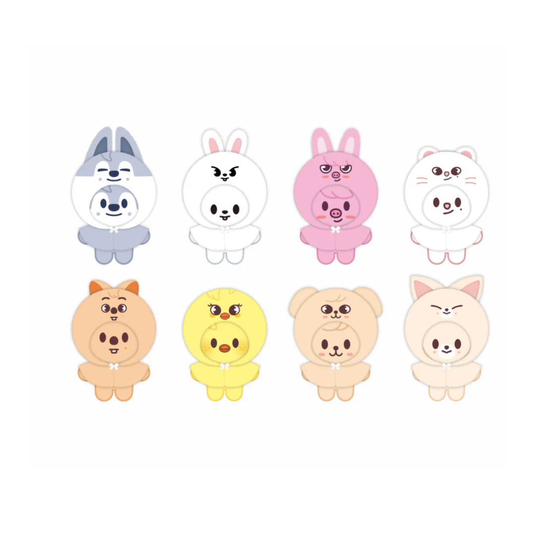 [PRE-ORDER] Stray Kids SKZOO PLUSH 10CM Ver. SKZ 5’CLOCK