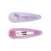 Sanrio Hair Clip Glitter Set Hello Kitty