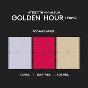 ATEEZ 11th Mini Album "GOLDEN HOUR : Part.2"  (Poca ver.)