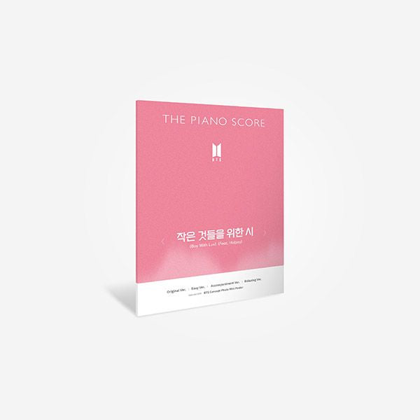 THE PIANO SCORE : BTS 'BOY WITH LUV (FEAT. HALSEY)