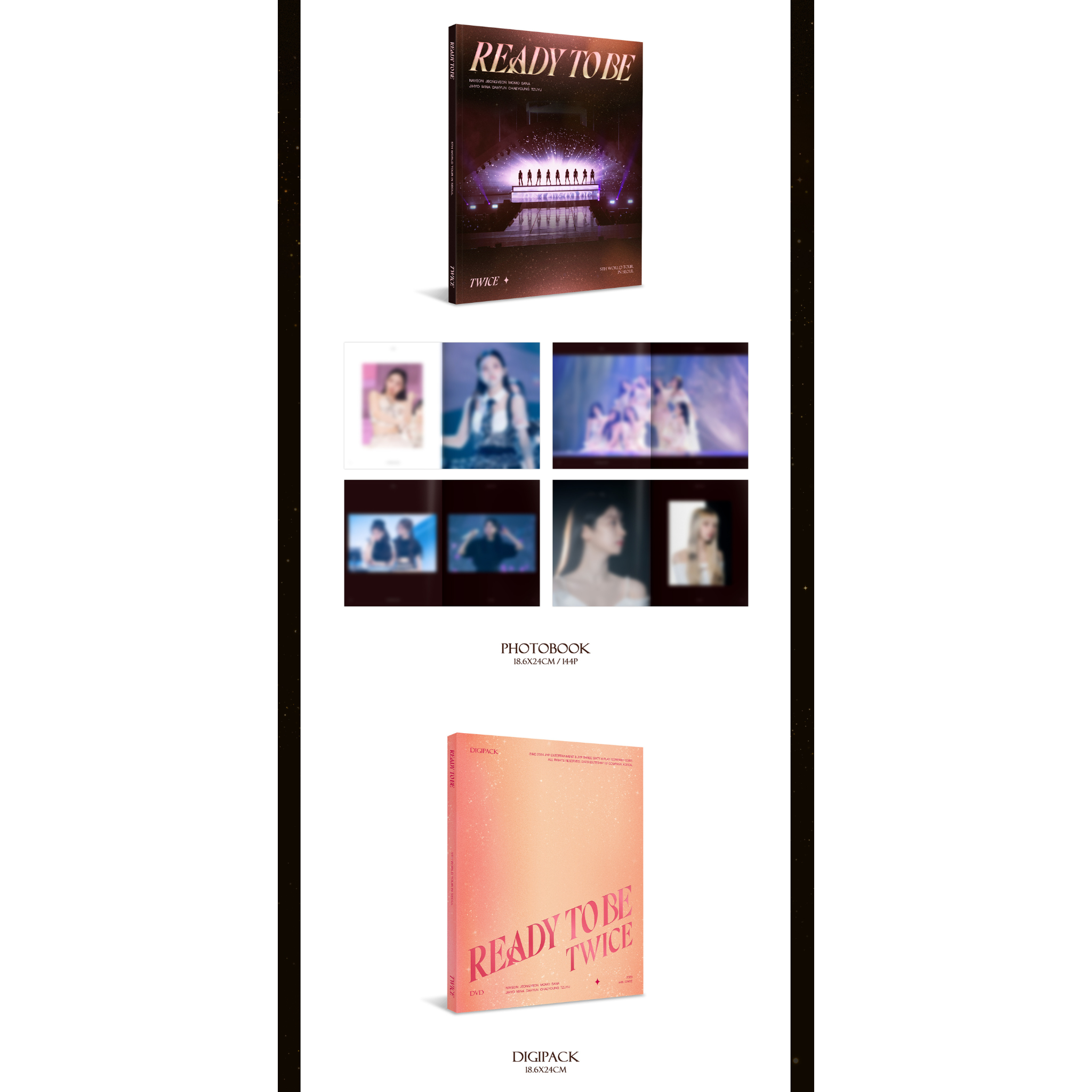 TWICE - 5TH WORLD TOUR [READY TO BE] IN SEOUL DVD