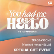 (ZEROBASEONE) - 3rd MINI ALBUM [You had me at HELLO] Random Version + Soundwave Special Gift