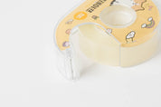 Clear Tape 18mm X 30m Shiba Yellow