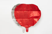 Foil Balloons 2 Packs (Red Silver)