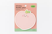 Sticky Memo Pad Peach