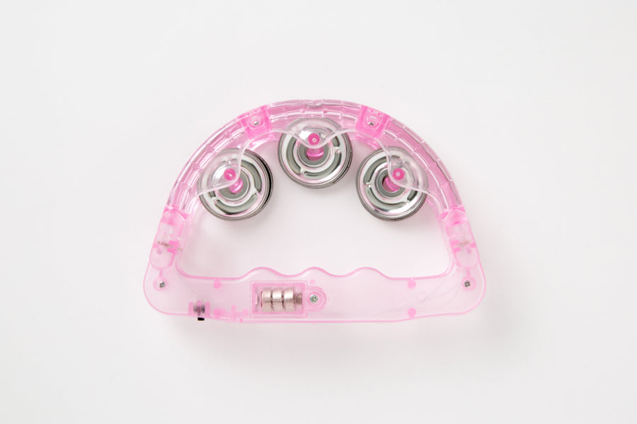 LED Tambourine Pink