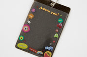 Photo Card Case 'Adore You' Black