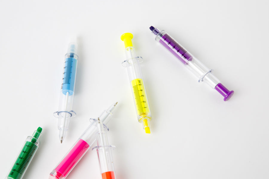 Highlighter Set Syringe 6-Color