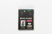 Photo Card Sleeve Aurora Pearl Black