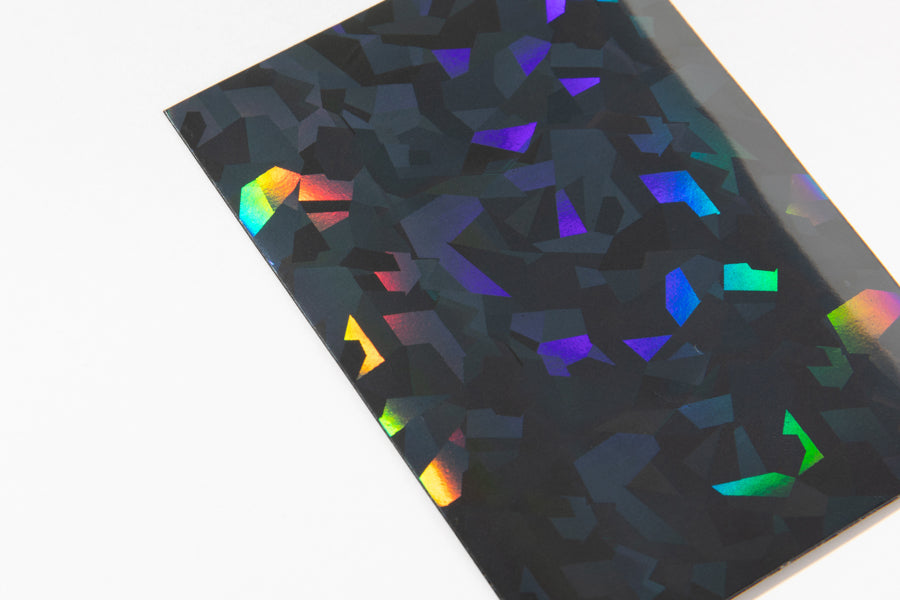 Photo Card Sleeve Aurora Pearl Black