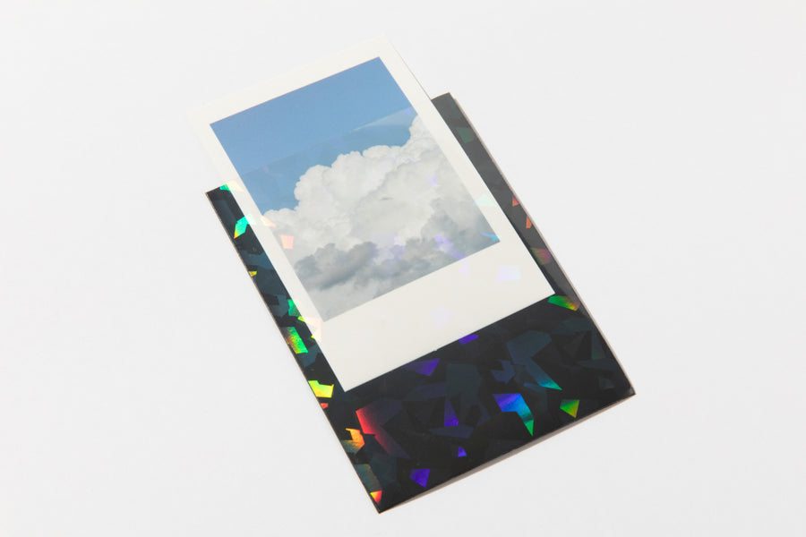 Photo Card Sleeve Aurora Pearl Black