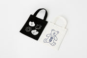 Eco Bag Teddy Bear White