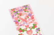 Sticker Butterfly & Rose Confetti