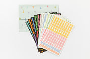 Sticker Pack Multi Color Numbers