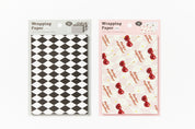 Mini Wrapping Paper Set Cherry