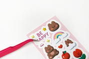 Sticker "Be Happy" Bear