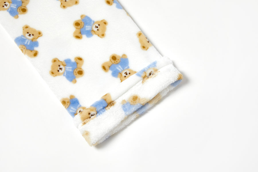 Pajama Pants Bear White