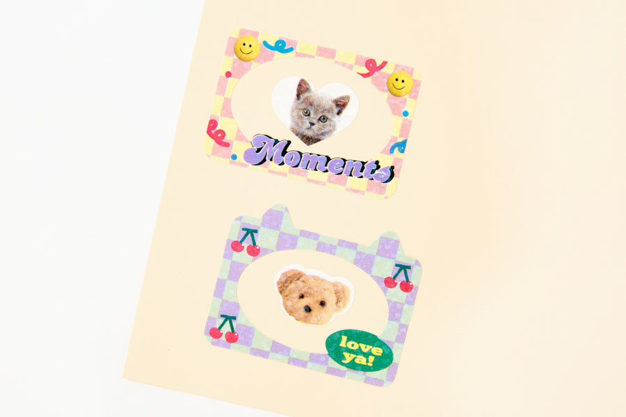 Frame Sticker Pet