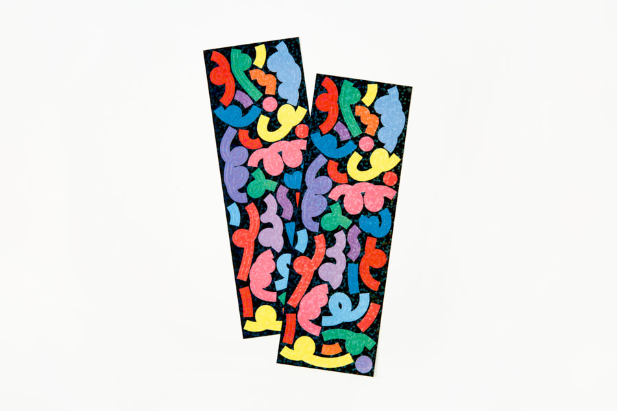 Sticker Confetti Black