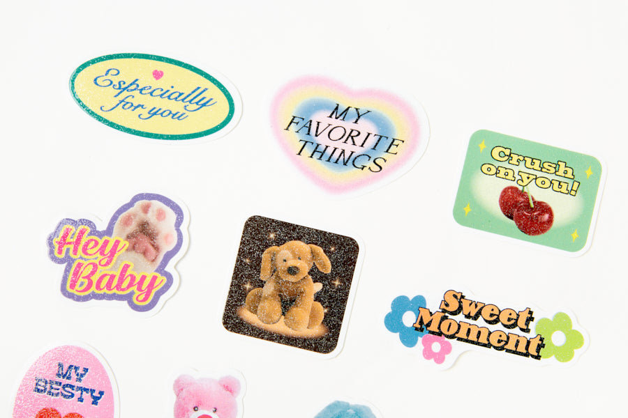 Sticker Set 'my Besty' Bear