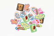 Sticker Set 'my Besty' Bear