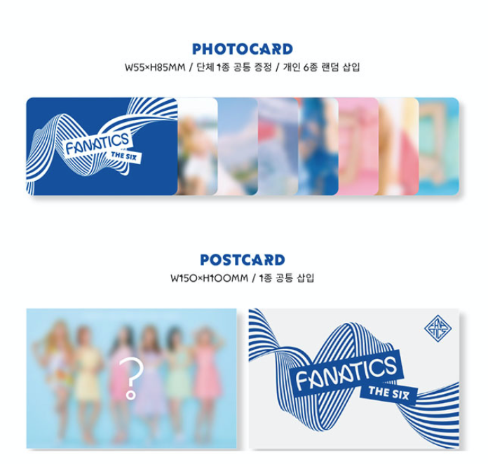 Fanatics 1st Mini Album: The Six