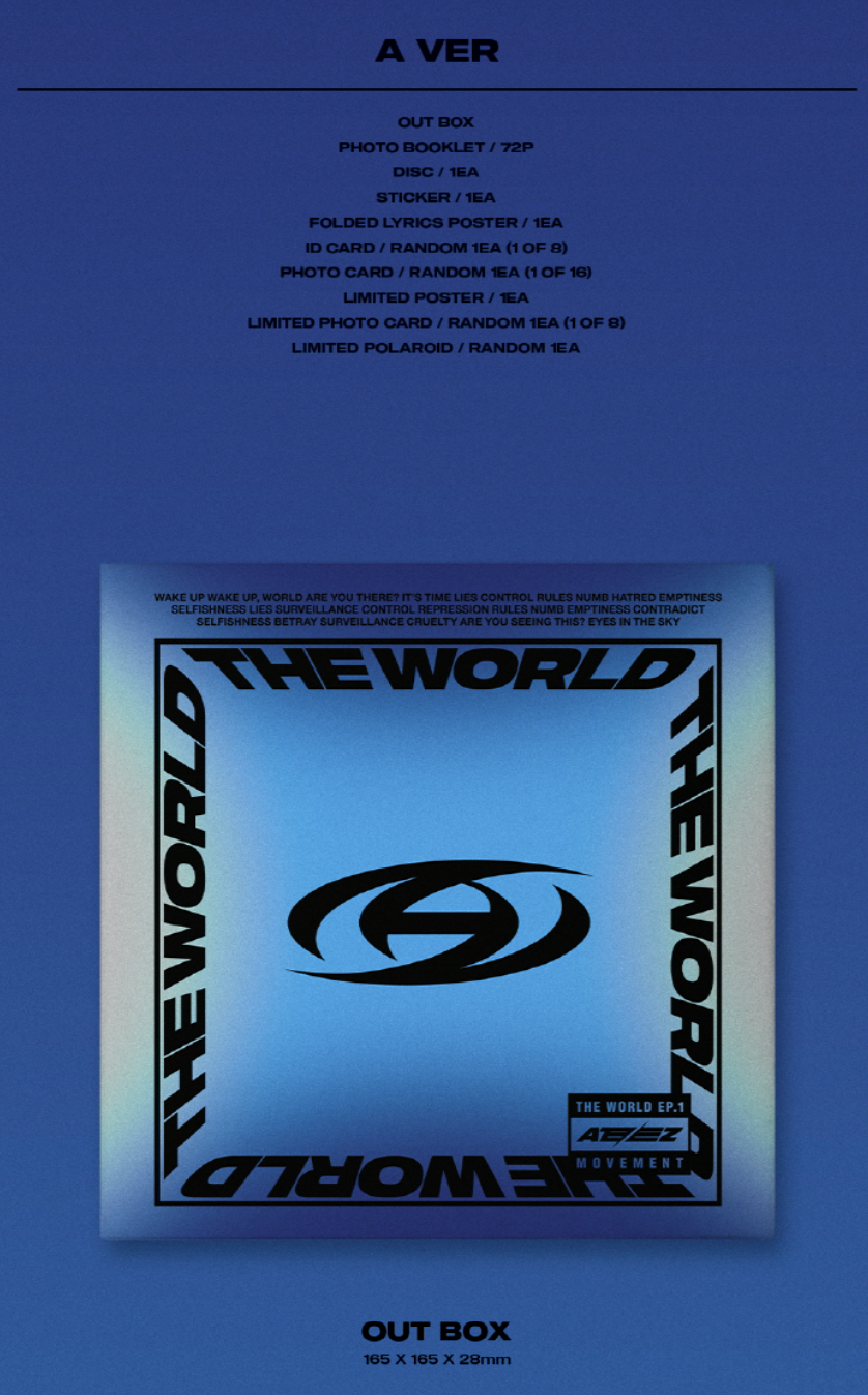 ATEEZ 8th Mini Album "The World EP.1: Movement"